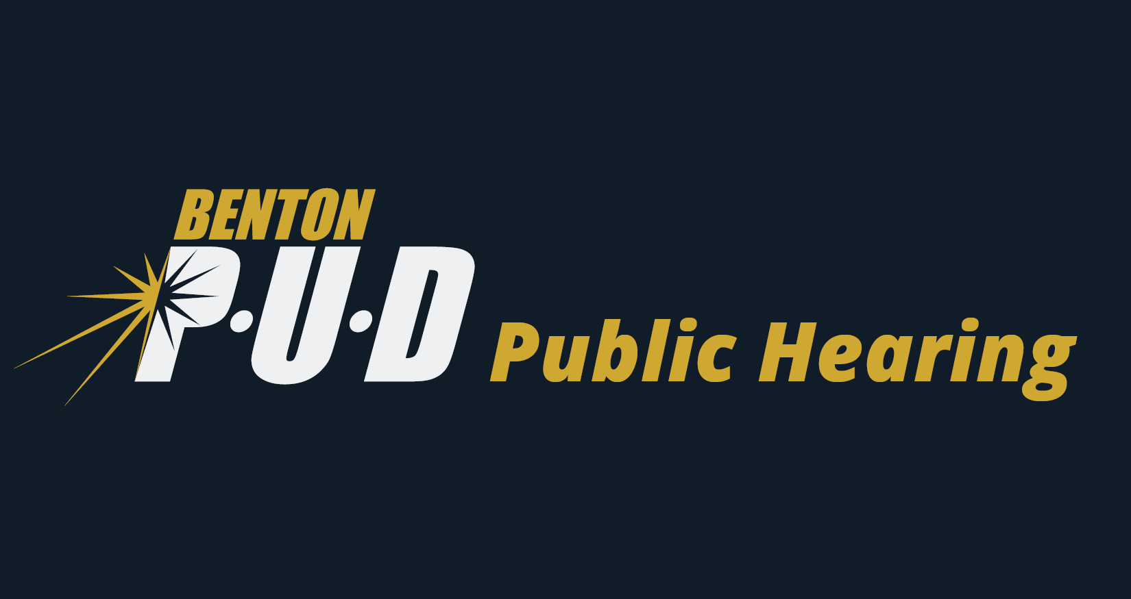 Benton PUD Public Hearing, May 14
