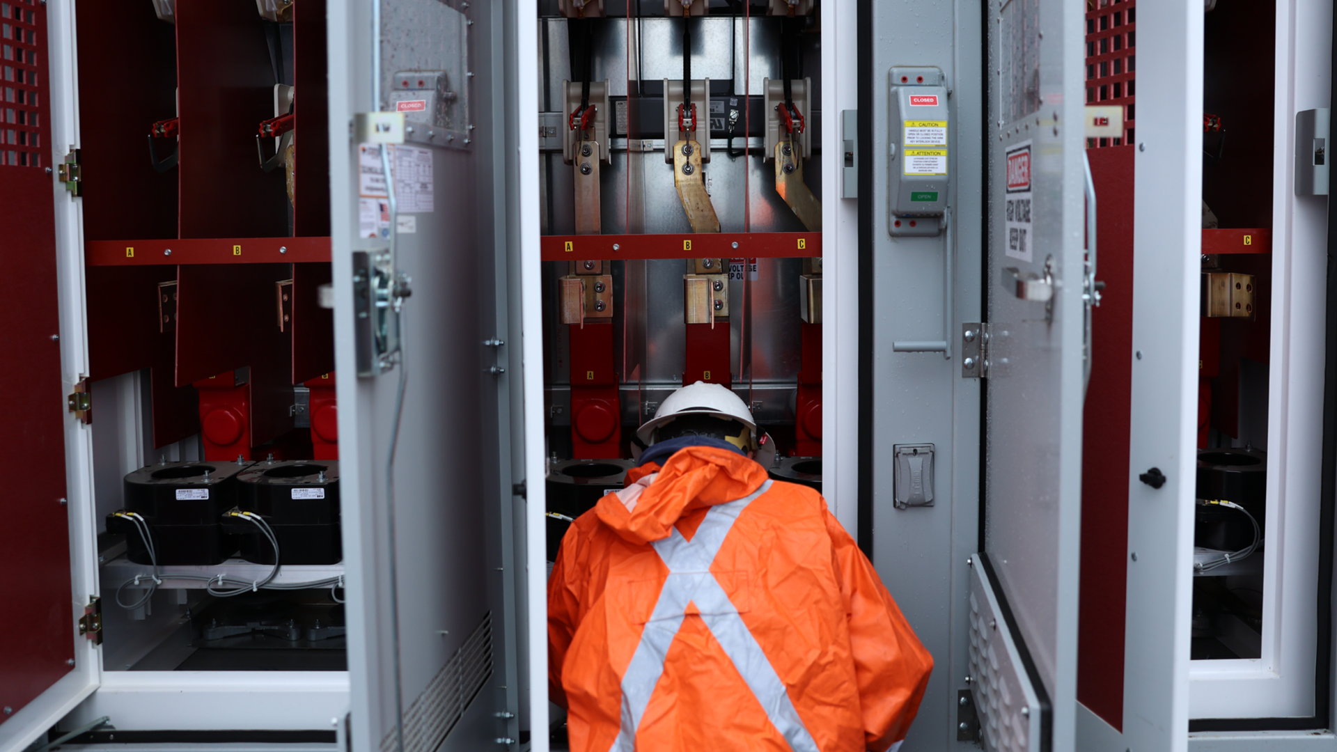 Image of large utility switchgear