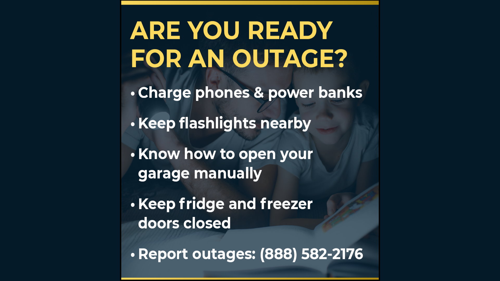 Outage Preparedness