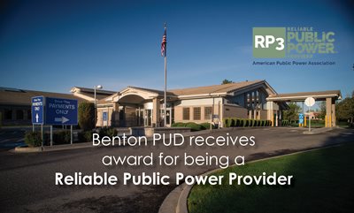 Benton PUD Receives Reliable Power Provider Designation