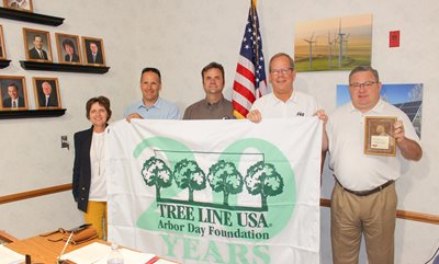 Benton PUD Receives Tree Line USA Award