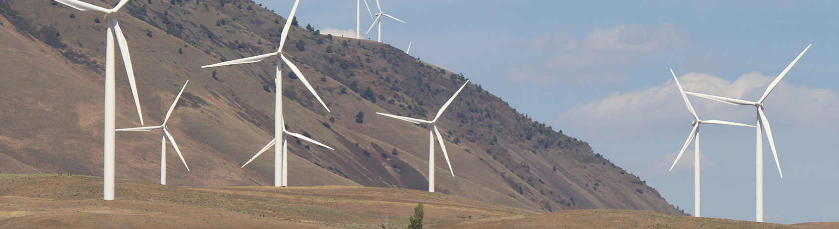 Photograph of Kennewick wind farm
